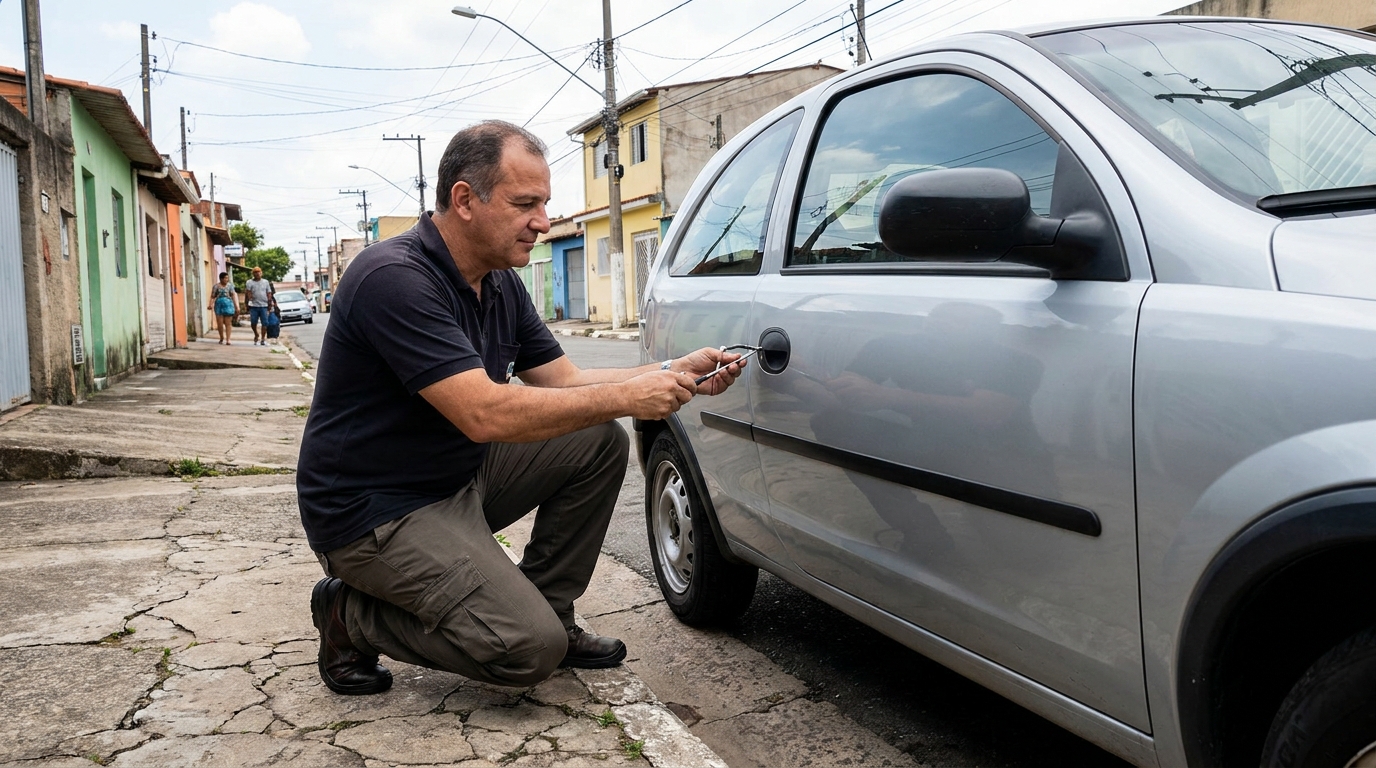 Abertura de carro sem danos por chaveiro em Sorocaba‑SP